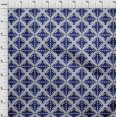 thumbnail image 3 of oneOone Viscose Chiffon Fabric Check Kasuri Decor Fabric Printed BTY 42 Inch Wide, 3 of 4