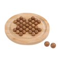 thumbnail image 4 of Esquirla Marble Solitaire Board Game Chess Marbles Game Board Brain Teaser Puzzles Living Diameter 180mm, 4 of 8