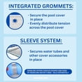 thumbnail image 3 of Swimline Hydrotools Silver King Couverture de Piscine d'Hiver pour Piscines Creusées 12 x 24 Pi, 3 of 7