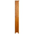 thumbnail image 2 of vidaXL 6-Tier Bookcase 52x22x180 cm Solid Oak Wood, 2 of 4