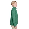 thumbnail image 3 of Zone Jeunesse Sonic Heather Performance Quarter-Zip - SP Forêt HTHR - L, 3 of 3