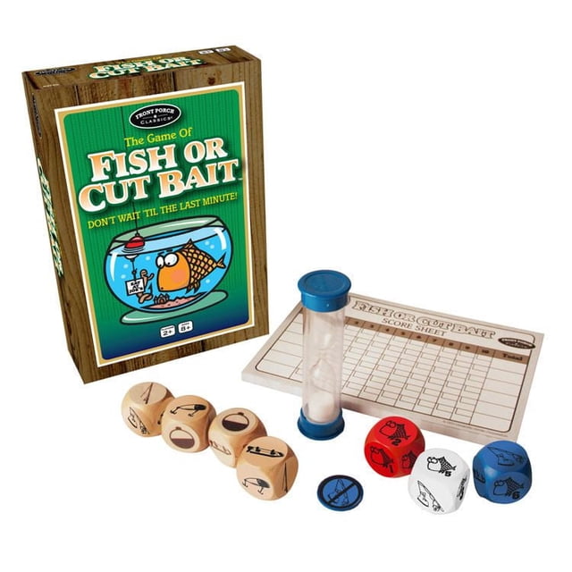 Front Porch Classics Fish Or Cut Bait Card Game - English Only
