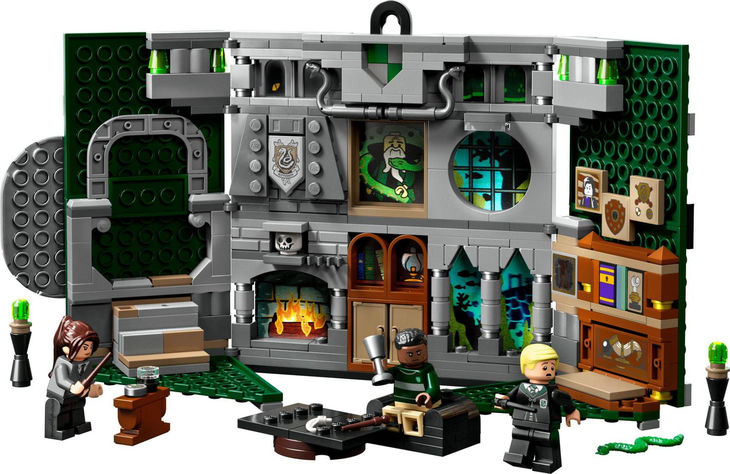 LEGO Harry Potter La bannière de la maison Serpentard 76410 Ensemble de construction (349 pièces)