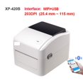thumbnail image 1 of 420B High Speed 152mm/s Bluetooth USB Thermalprinter Pos Barcode Sticker Printer Machine 4x6 Shipping Label For Mobile ,Multi-Format Printing, 1 of 6