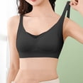 thumbnail image 4 of Amzcrzy 3PC Womens Bras Comfortable Supportive Lift Push up Bra Trendy Solid Color Ribbed Seamless T Shirt Bra XL, 4 of 5
