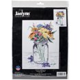 thumbnail image 1 of Wildflower Jar Kit de Point de Croix Compté-8"X10 Pouces 14 Unités, 1 of 2