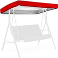 thumbnail image 1 of Auvent de Remplacement pour Balançoire d'Extérieur, Imperméable, Housse Supérieure de Balançoire de Patio pour Balançoire de Jardin, 1 of 8
