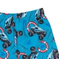 thumbnail image 4 of Grave Digger El Toro Loco Megalodon Chandail de Pyjama à Enfiler et Short Ensemble de Sommeil Tout-Petit à Petit Enfant, 4 of 5