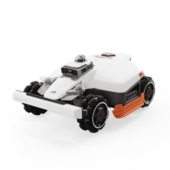 Mammotion LUBA 3 AWD 1500H Tondeuse Robotisée, 0,37 Acre, 360° LIDAR+vision IA à Double Caméra, Pentes de 80 %, Coupe de 2,2 à 4,0 Po