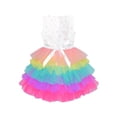 thumbnail image 4 of Girls Dress Birthday Princess Ruffle Dress Cake Love Heart Gift 3 Years, 4 of 6