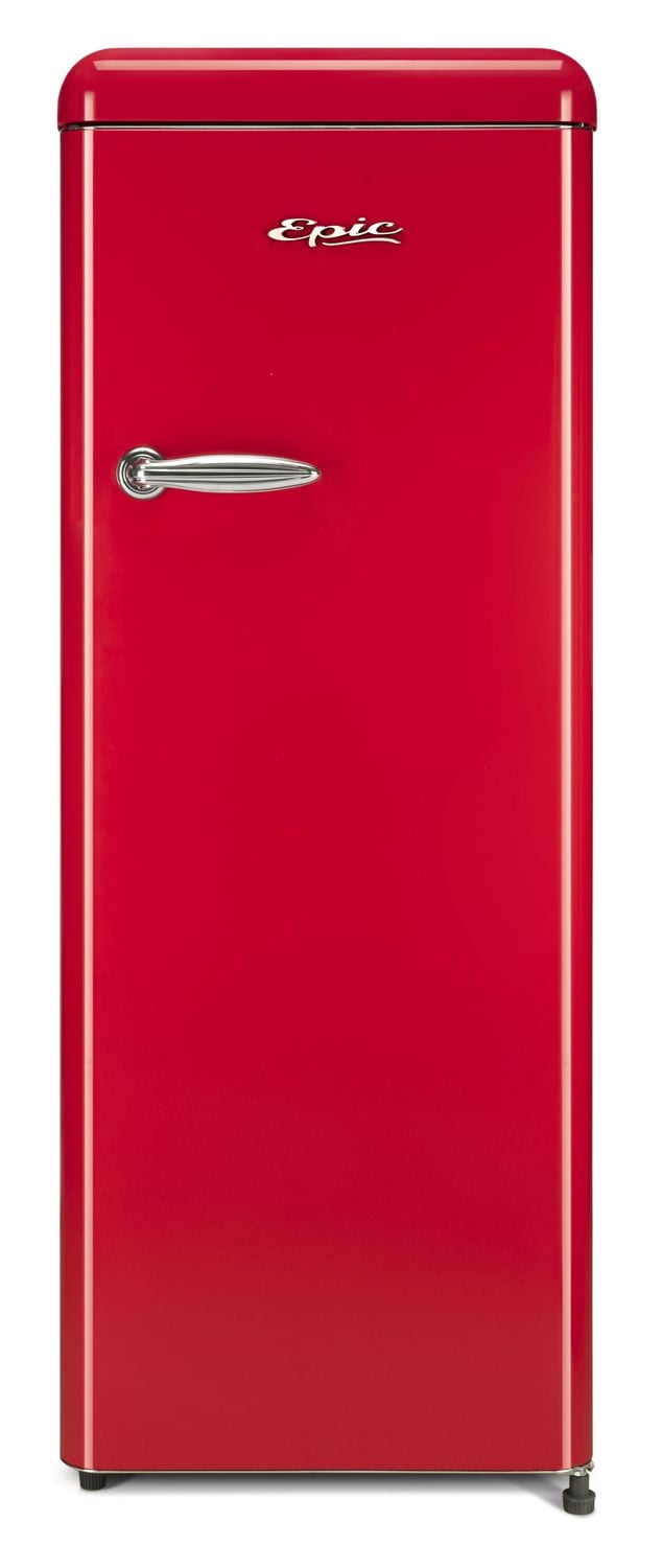 Epic Red Retro All-Refrigerator