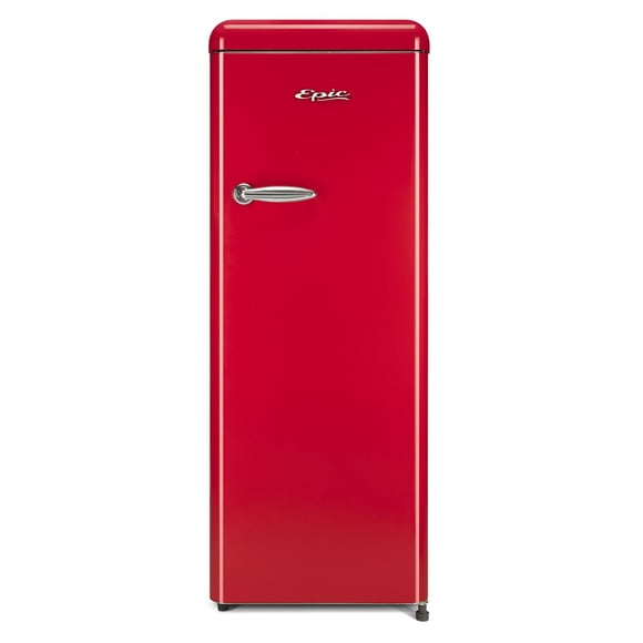 Epic Red Retro All-Refrigerator