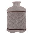 thumbnail image 1 of Miangastore Warm Water Bags Hot Water Bag Grey PVC Warmth Retention Winter Use 1 Set, 1 of 8