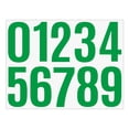 thumbnail image 1 of 4 Inch Large Size Number Stickers, 1 Sheet Self Adhesive House Numbers for Mailbox, Trash Cans - Waterproof Vinyl Numbers Sticker, for Easy Backing Peeling, Bold and Easy-to-Read House Number Labels, 1 of 9