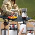 thumbnail image 3 of 2-In-1 Single Cup Coffee Maker Portable Coffee Maker For Travel  Manually Personal Drip Coffee Brewer Manual Coffee Machine for Kitchen and Office Camping  Hiking, 3 of 8