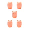 thumbnail image 2 of relayinert And Organize Cat Shaped Sponges Washable And Reusable Storage Box Bottom light orange 5Set, 2 of 6