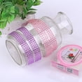 thumbnail image 4 of 1 Rouleau de Ruban Accrocheur Autocollant en Acrylique Bricolage Strass pour Scrapbooking, 4 of 7