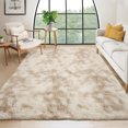 thumbnail image 3 of 5x8 ft Shaggy Area Rugs for Bedroom Living Room Large Fluffy Floor Rugs with Non-Slip Backing, Soft Plush Carpet Rugs Home Décor, 3 of 11