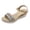 Bleu Clair, variante sur Sandales Compensées Tissées Bohèmes pour Femmes à Bout Ouvert Espadrilles Plateforme Chaussures de Plage avec Boucle de Cheville Ajustable Rouge Taille 9,5