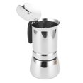 thumbnail image 2 of Articles pour la Maison, Cafetière Moka en Acier Inoxydable Cafetière Moka Design Révolutionnaire, 2 of 6