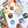 thumbnail image 5 of LAICAIW White Rocks for Painting,10 Big Rocks, 2-3.5 Inch Flat Smooth Stones Craft Rocks for Rock Painting, Kindness Stones, Painting Favors, 5 of 5