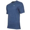 thumbnail image 3 of U.S. POLO ASSN. T-shirt pour Homme – jersey Cardé, Col Rond, logo Brodé, Coton Bleu Pâle L (Grand), 3 of 3