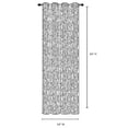 thumbnail image 2 of Panneau Jacquard W 8 Grom (Cubic) (Taupe) (84 ") - Ensemble De 2, 2 of 2
