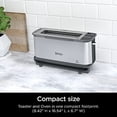 thumbnail image 4 of Ninja Foodi Four Grille-Pain en Acier Inoxydable à 2 Tranches, 1500 W, 4 of 9