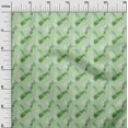 thumbnail image 3 of oneOone Viscose Tissu Vert Abstracts Robe Tissu Tissu Imprimé par la Cour 42 Pouces de Large, 3 of 5