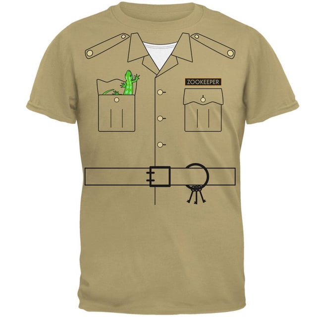 Halloween Zookeeper Costume Mens T Shirt
