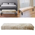 thumbnail image 3 of Piano Bench Cushion Stretch Removable for Kitchen Champagne, 3 of 8