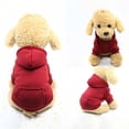 thumbnail image 1 of TIMIFIS Vêtements pour Chien Chandails à Capuchon en Polyester avec Poche Vêtements pour Chien Vêtements pour Animaux Vêtements et Accessoires pour Chien - Automne, 1 of 3