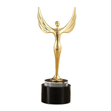 Gold Trophies Party Favors for Ceremony,Theme Party,Movie Night,Classroom Prize,Office Competition,for Boys Girls Teens And Adults Angel