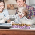 thumbnail image 1 of Dvkptbk Baking Paper Cup Large Flanged Cake Cups Multicolor Baking Desserts High Temperature Cake Cups Home & Garden, 1 of 2