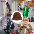 thumbnail image 3 of MesaSe Beanie Wool Fashion Keep Warm Fleeced Hat Multipurpose Winter Breathable Sports Caps, 3 of 6