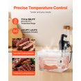 thumbnail image 4 of VEVOR Sous Vide Precision Cooker, 1100W Sous-Vide Cooking Machine, Immersion Circulator with LED Digital Display, Secure Clamp Design, Temperature, 4 of 9