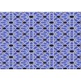 thumbnail image 1 of Ahgly Company Machine Washable Indoor Rectangle Transitional Blue Angel Blue Area Rugs, 8' x 12', 1 of 7