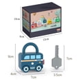 thumbnail image 2 of Kids Early Learning Locks Toys with Keys Numbers Matching Locks Educational Unlocking Toys for Boys Girls, 2 of 10