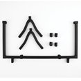 thumbnail image 3 of Diamond Tech 8-Inch Black Metal Art Stand, Square, 3 of 3