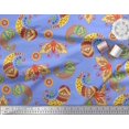 thumbnail image 2 of Soimoi polyester Crepe Fabric Artistic Paisley Printed Craft Fabric by the Yard 42 Inch Wide, 2 of 3