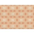 thumbnail image 1 of Ahgly Company Tapis d'Intérieur Rectangulaire Transitionnel Brun et Or Lavable à la Machine, 2 Pieds x 5 Pieds, 1 of 7