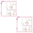 thumbnail image 1 of kurtrusly Necklace Earring Bracelet Ring Set Must-have For Any Fashion-conscious Girl 2Set, 1 of 5