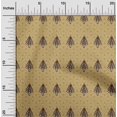 thumbnail image 3 of oneOone Polyester Lycra Dark Mustard Fabric Tree & Geometric Block Fabric For Sewing Printed Craft Fabric By The Yard 56 Inch Wide, 3 of 4