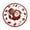 A, variant on Christmas Decor,3D Cartoon Imitation Carpet Festive Atmosphere Creation for Home and Interior Design