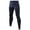 Navy, variant on Pisexur Yoga Pants Soft Lightweight Mens Leggings for Sports Casual High Waisted No Front Seam Mens Workout Pants Soild Color Running Gym Mens Running Tights with Pockets S-2XL Black