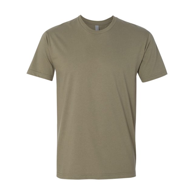 Next Level Cotton Short Sleeve Crew, XS, Light Olive