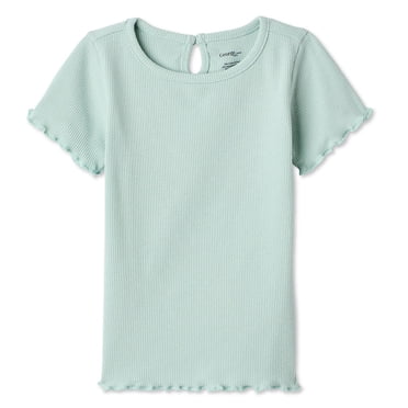 T-shirt côtelé George pour bébés filles