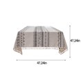 thumbnail image 2 of EGNMCR Room Decor,, Tablecloth Spillproof Wrinkle Free Table Cloth Kitchen Dining Room Decoration Fabric Table Cover For Holiday Party Dinner Multiple Sizes Available a tablecloth, 2 of 7