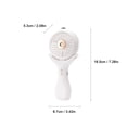 thumbnail image 2 of SDNall Portable Neck Fan Portable Fan Rechargeable Portable Water Mist USB Fan, Folding & Adjustable Design, Quiet Operation, Mini Handheld Fan with Charging Function, Perfect for Neck Cooling, 2 of 7