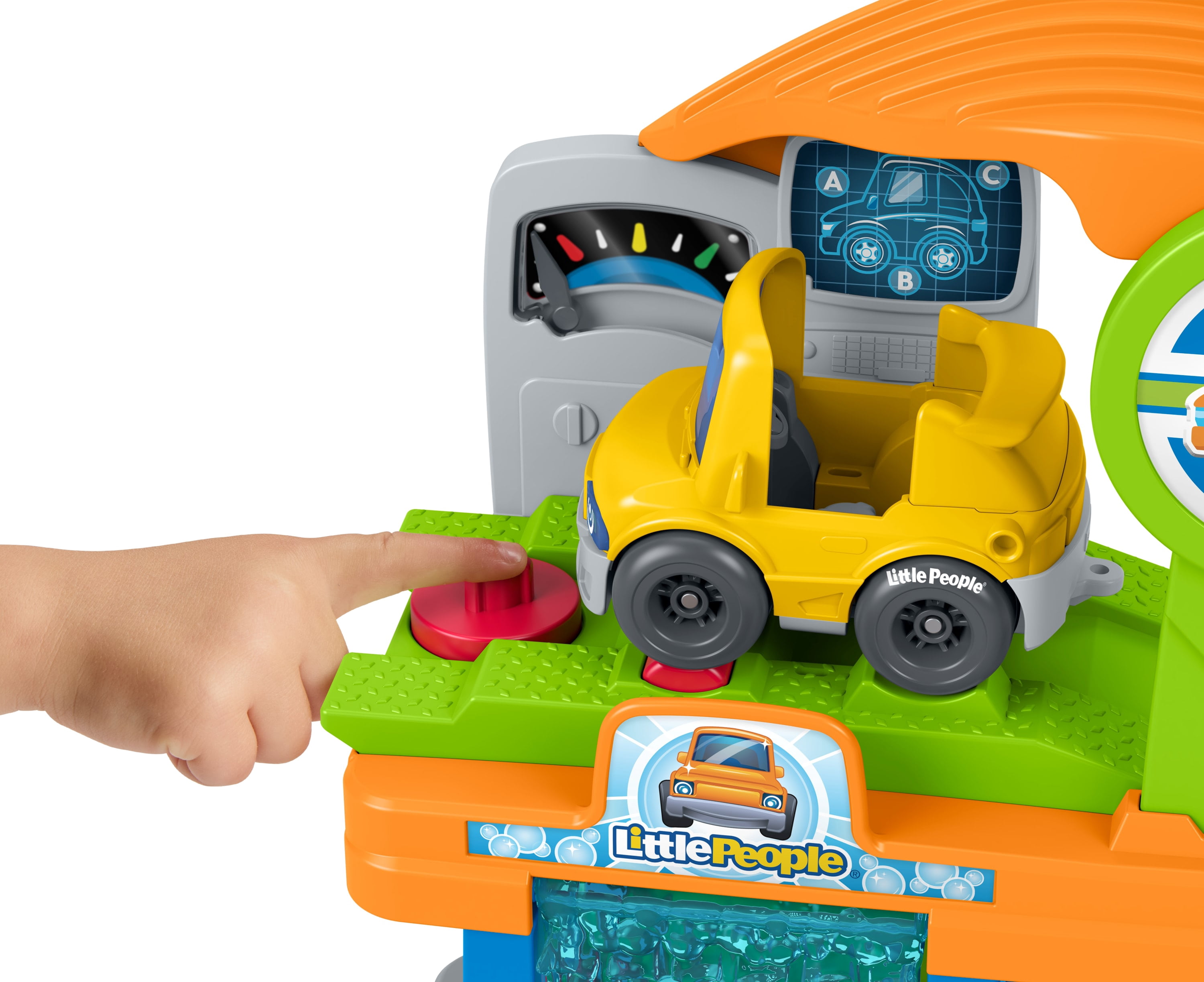 Fisher-Price-La Station de Lavage Rigolote Little People dès 1 an